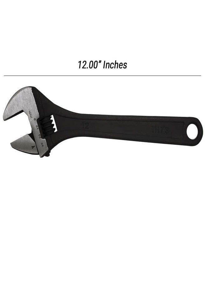HYDERON Adjustable Wrench – Heavy-Duty Tool, 12 Inch (Grey) - Image 3