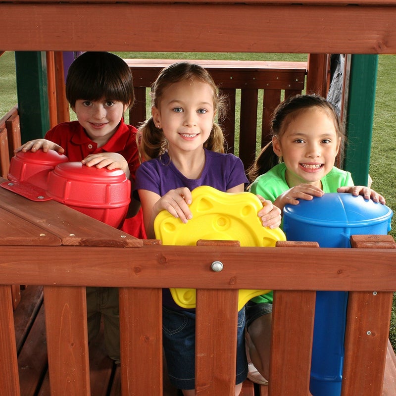 Swing-N-Slide SwingNSlide NE 4895 Outdoor Rhythm Band Swing Set Music Play Kit Pack of 3 MultiColored - Image 3