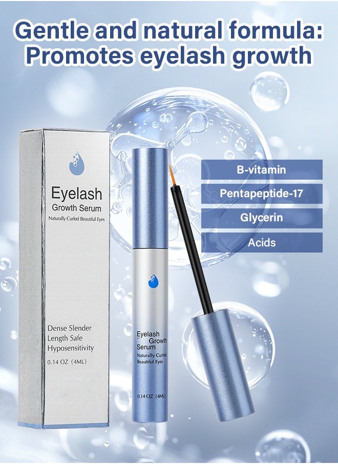 PRO LASHBEAUTY - 4ml Lash Serum Lash Growth Rapid Eyelash Growth Serum ,Fuller And Thicker Vegan Lash Enhancing Treatment - Image 1