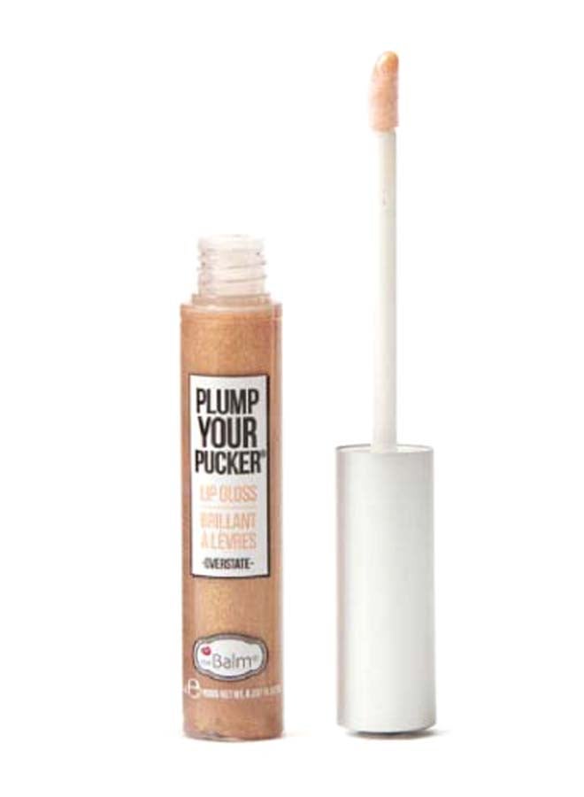 theBalm Plum Your Pucker Lip Gloss Overstate - Image 1
