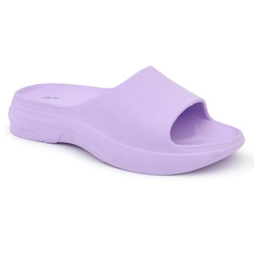 Hygear Women Moulded slipper-HG-WE-1007-Light purple-7 - Image 1