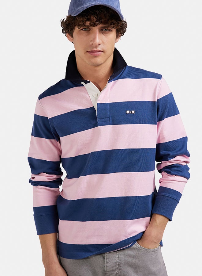 Eden Park Regular fit circled long sleeve jersey  - Image 1