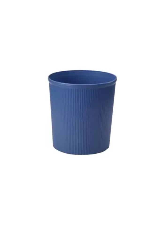 FIS Waste Baskets Round Shape, Blue Color, Height 27.6 cm - FSWA8811BL