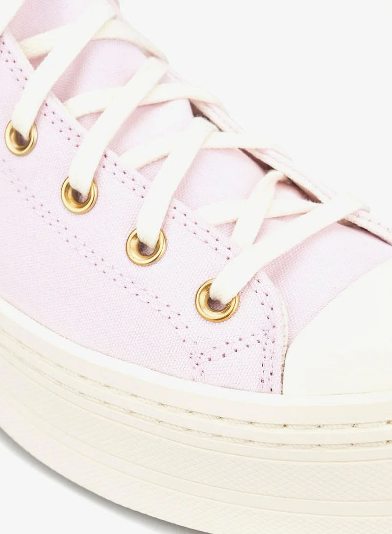 CONVERSE Purple Women's Chuck Taylor All Star Modern Lift Shoes for Women | Best Price UAE