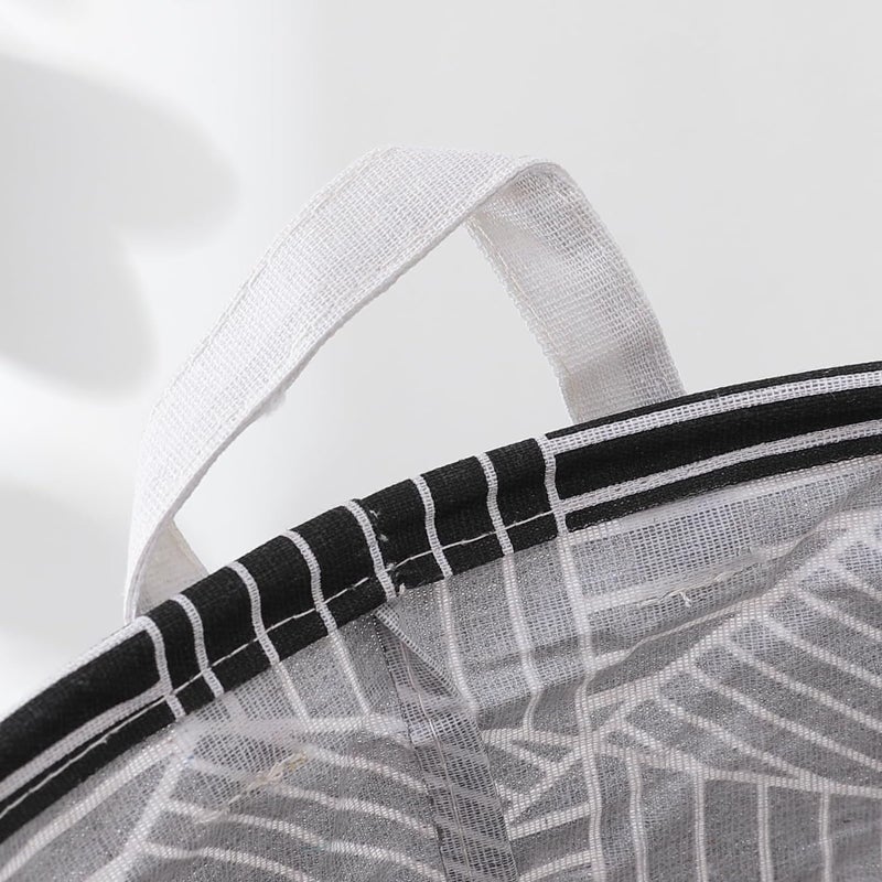 Kuber Industries Laundry Basket For Clothes|Foldable Laundry Hamper|Basket For Toys, Dirty clothes, Storage "45 LTR" (Black) - Image 5