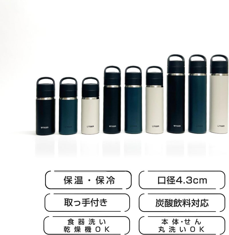 Tiger Vacuum Insulated Carbonated Bottle - 600ml - Image 2