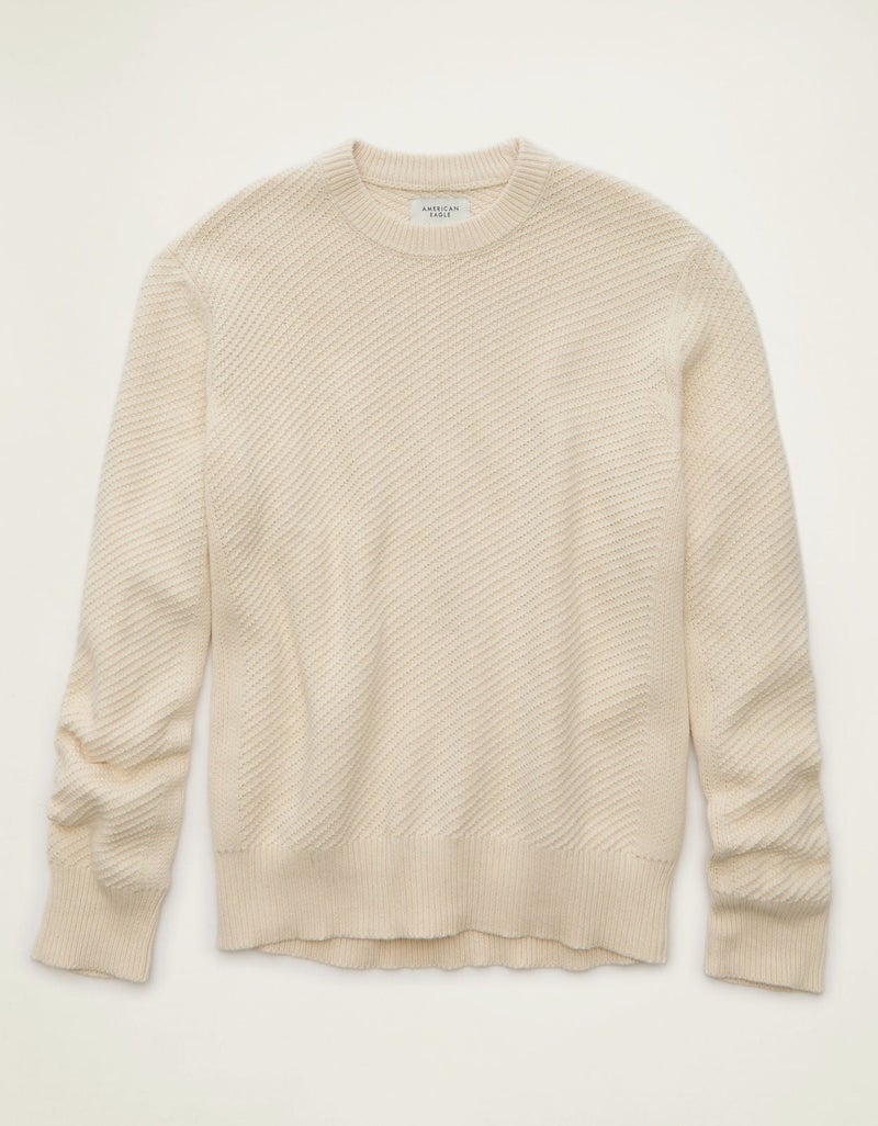 American Eagle AE Horizontal Stitch Sweater - Image 5
