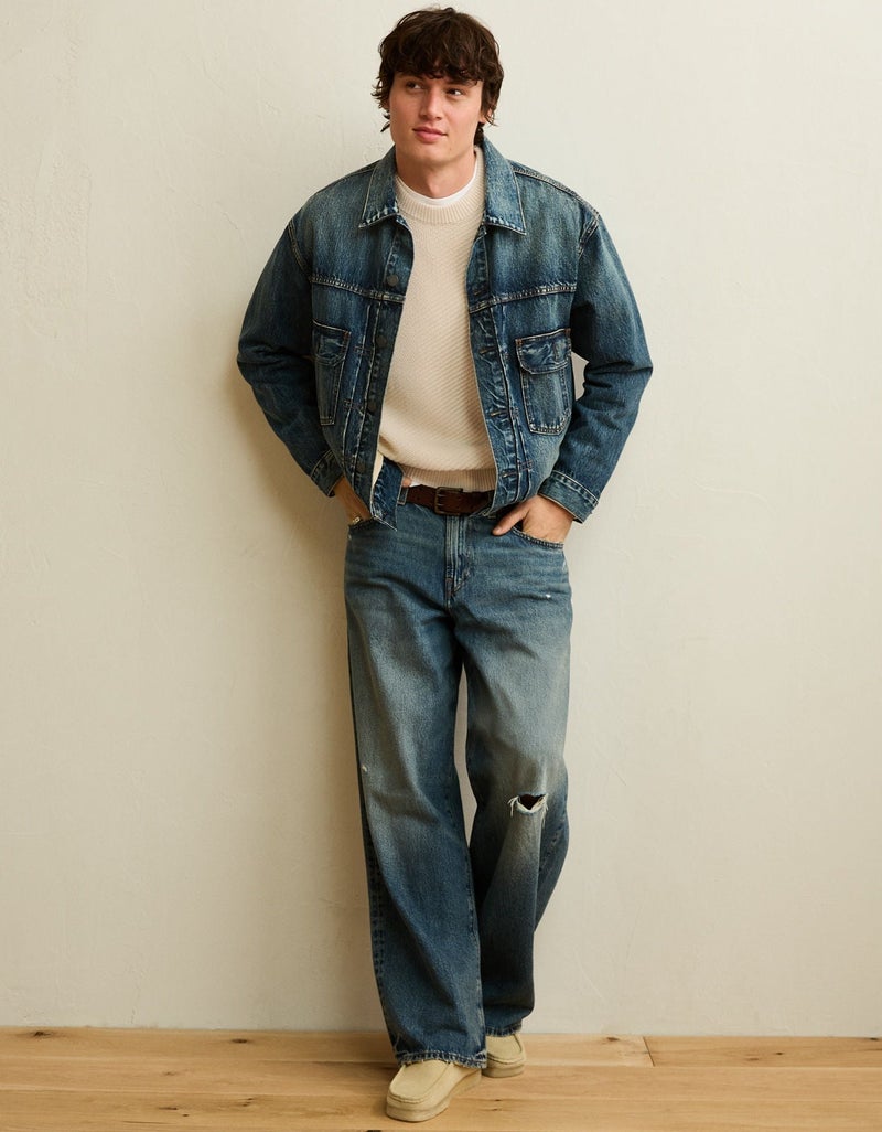 American Eagle AE Horizontal Stitch Sweater - Image 3