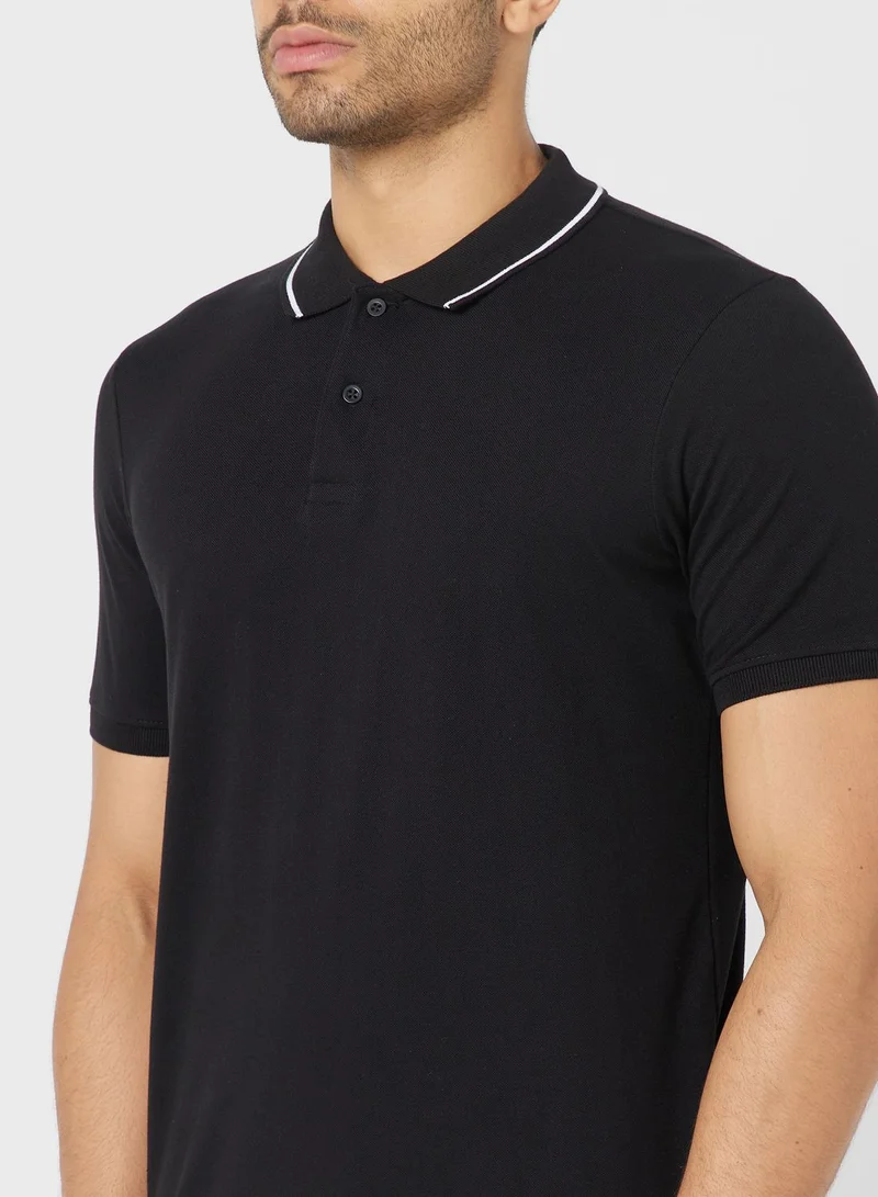 Seventy Five Tipping Polo Shirt