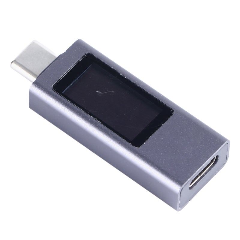 جهاز اختبار USB C 4-30 فولت 0-12 أمبير -- مراقب لحالة الشحن في الوقت الفعلي - مقياس طاقة يدعم التيار العالي للتحقق من سلامة شحن الأجهزة المحمولة في أي مكان - Image 5