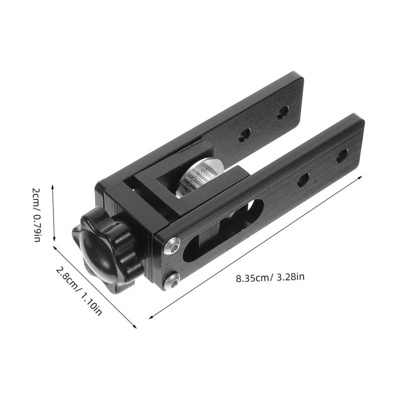 قطعة استبدال حزام متزامن من الألومنيوم الأسود X Tensioner للطابعة ثلاثية الأبعاد - Image 3