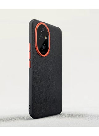 Honor 200 Pro 5G Case, Luxury Leather Soft Silicone Phone Back Cover for Honor 200 Pro Stylish Funda Shockproof Bumpe - pzsku/Z0A58ECEE36F6941B0DD2Z/45/1743850660/51890888-20cc-4511-ac1d-fd5c0888893a