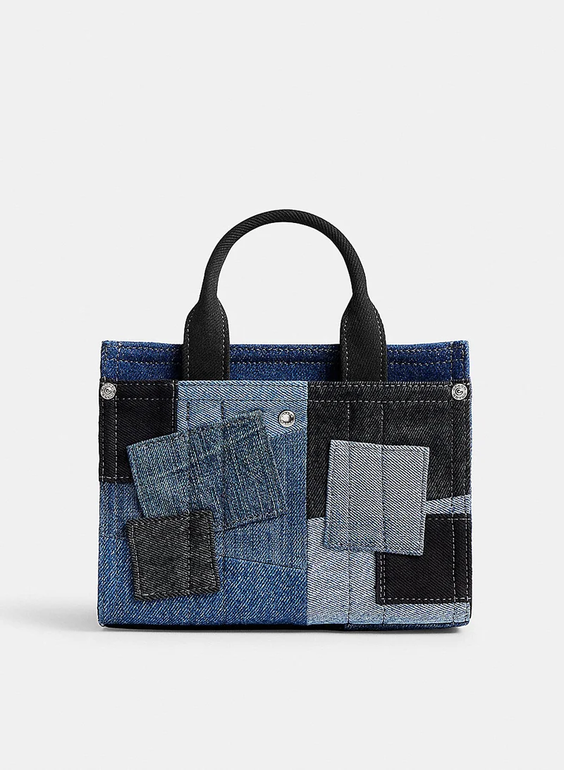 COACH Cargo Tote Bag 20 in Denim