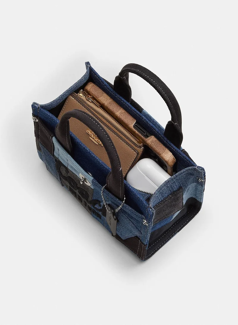 COACH Cargo Tote Bag 20 in Denim
