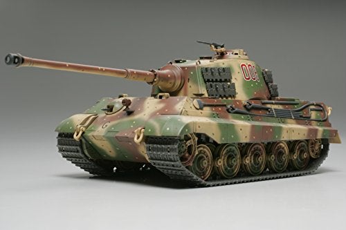 Tamiya - 1:48 German Royal Tiger Henschel Tower, Faithful Replica, Model Building, Plastic Kit, Crafts, Hobby, Gluing, Plastic Kit, Assembling - Image 2