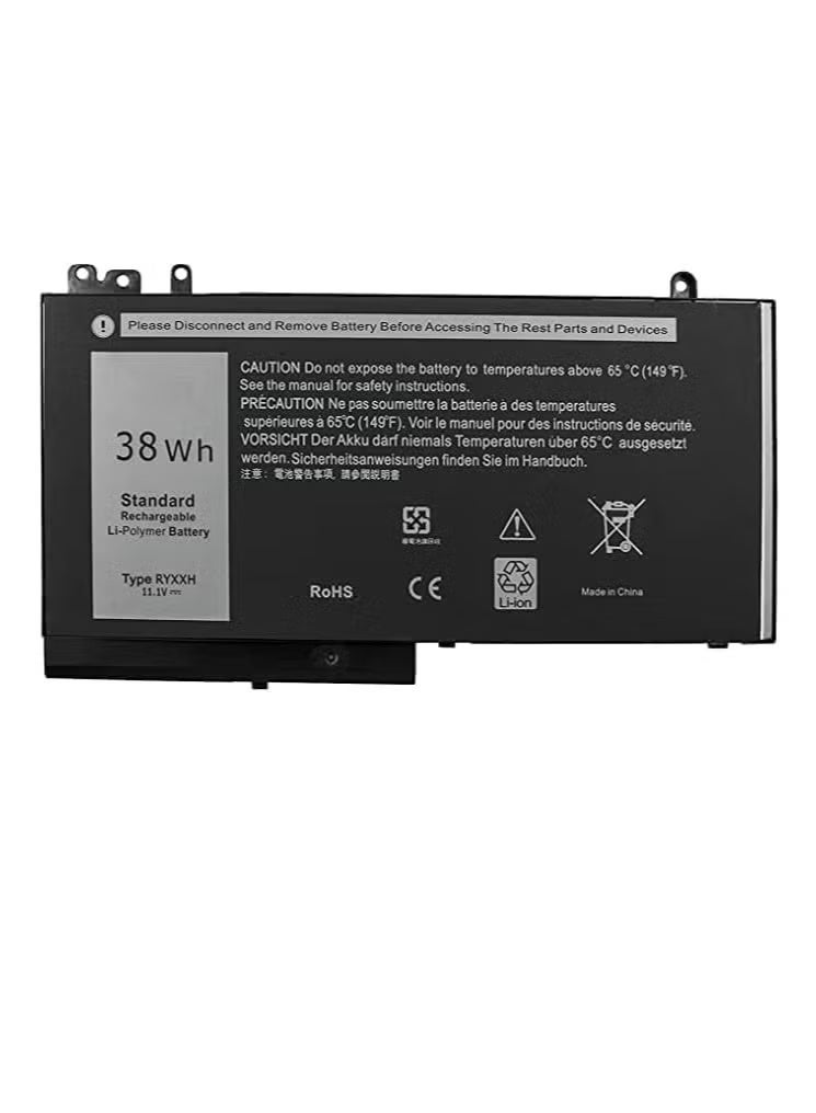 Replacement RYXXH Battery For DELL' Latitude E5450 E5550 E5250 E5270 Latitude 11 3150 3160 Series - Image 1