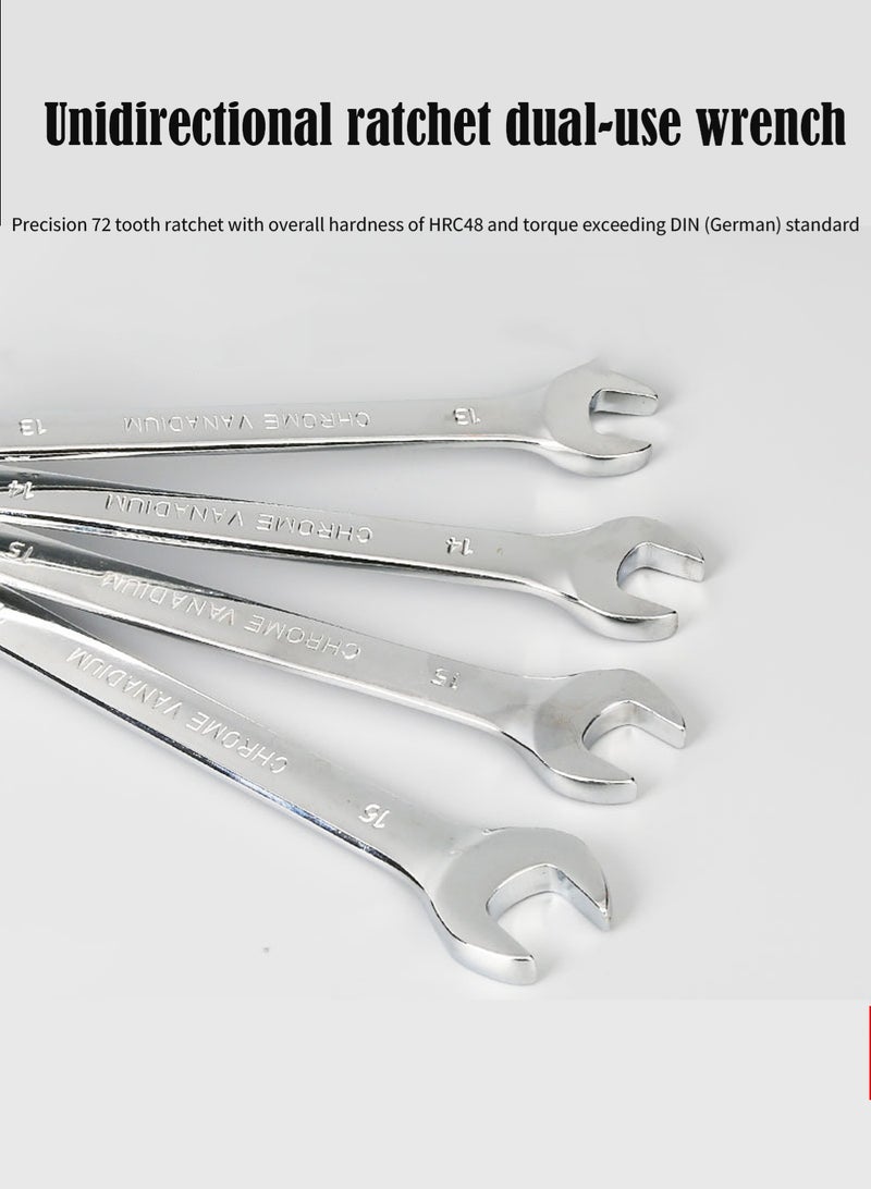 لوبيتيز 18pcs متري وجع كيت ، 8 ملم - 32 ملم الكروم الفاناديوم الصلب المزدوجة الغرض وجع السقاطة كيت ، في اتجاهين عالمية مزدوجة الغرض وجع البرقوق ، مع حقيبة تخزين قابلة للطي - Image 3