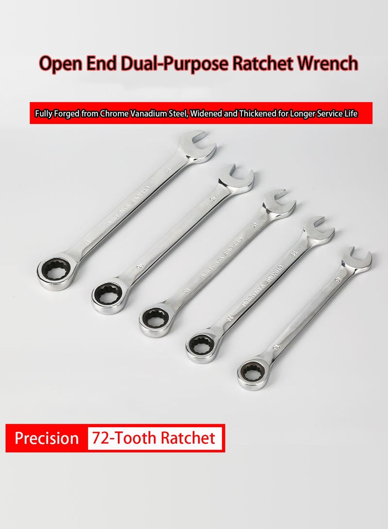 لوبيتيز 18pcs متري وجع كيت ، 8 ملم - 32 ملم الكروم الفاناديوم الصلب المزدوجة الغرض وجع السقاطة كيت ، في اتجاهين عالمية مزدوجة الغرض وجع البرقوق ، مع حقيبة تخزين قابلة للطي - Image 2