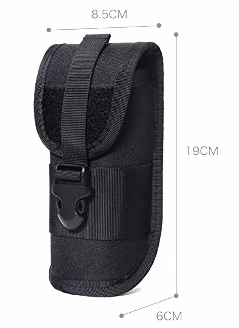 NIBEMINENT Glasses Pouch Outdoor Durable Tactical Sunglasses Case Portable Style Shockproof Flashlight with Buckle  - Image 5