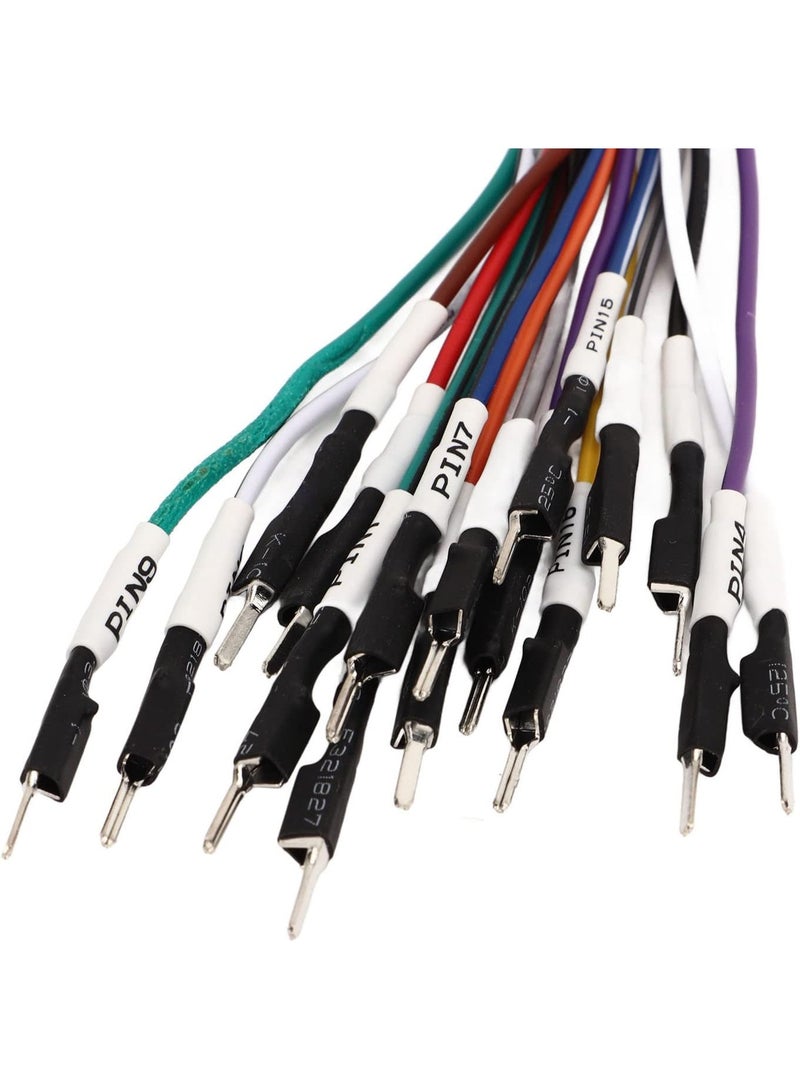 X-PRO5 16 Pin OBD2 Connector Female to male Cable OBDII Diagnostic Cable Fault Detection Colored Cables for Vehicles - Image 2