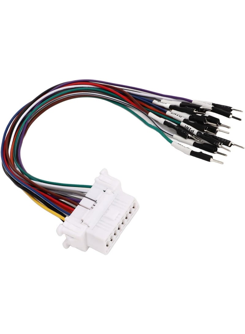 X-PRO5 16 Pin OBD2 Connector Female to male Cable OBDII Diagnostic Cable Fault Detection Colored Cables for Vehicles - Image 5