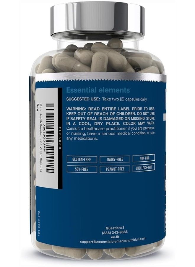 Essential Elements - Male Health Supplement Muscle Support & Health with DIM - Image 1