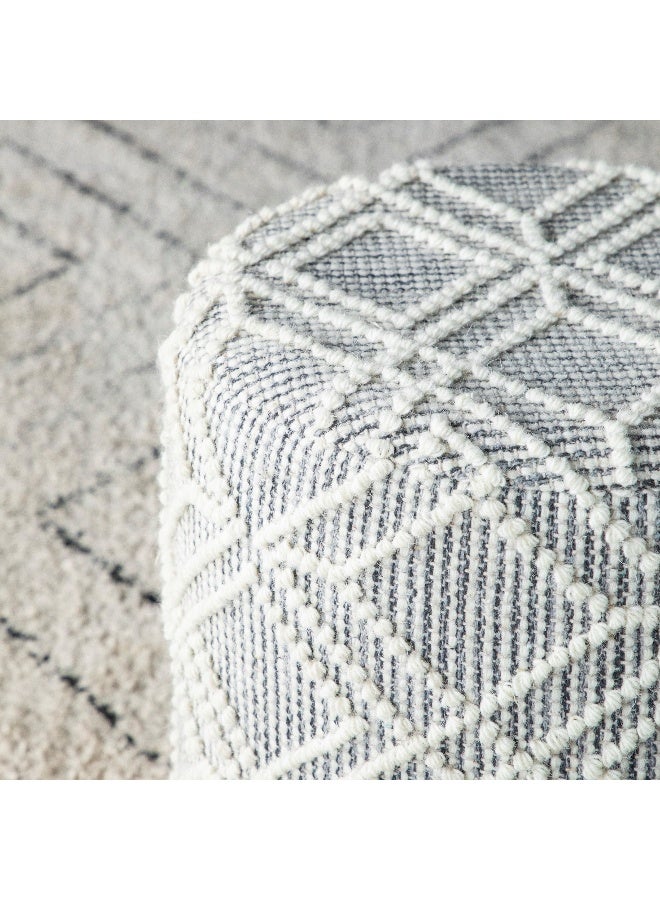 Home Box أوتومان قماش زافرا - Image 3