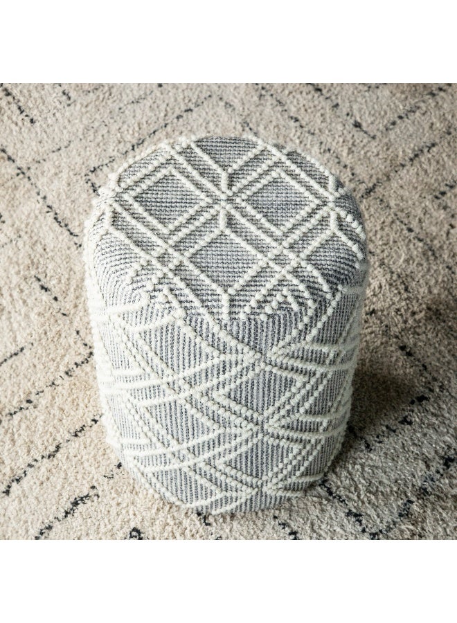 Home Box أوتومان قماش زافرا - Image 4