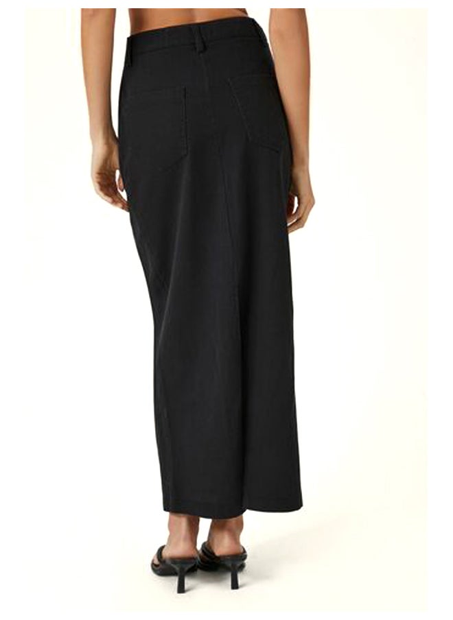 FOREVER 21 Twill Straight Maxi Skirt  - Image 3
