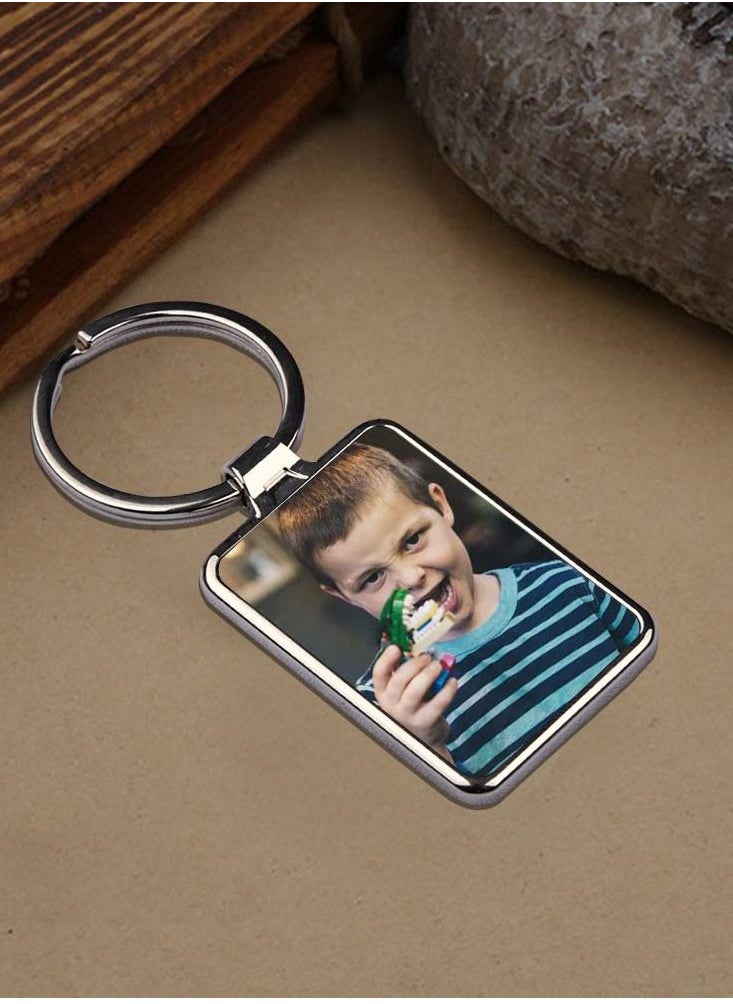 SYOSI - Sublimation Blanks Keychains Products, Sublimation Blanks Bulk Set with 10 Pcs Heat Transfer Double-Side Sublimation Blanks, Key Chains, and Jump Rings for DIY Arts Crafts Ornament Making - Image 1