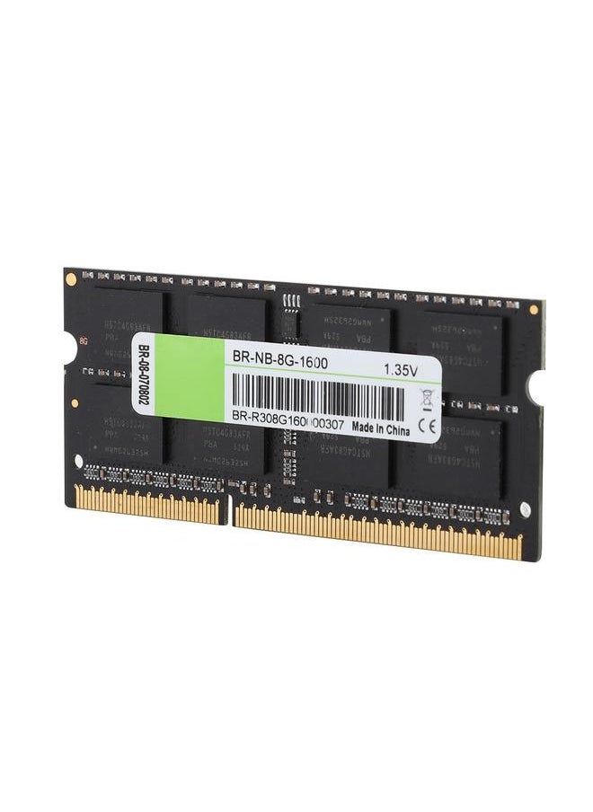 Thoraya 8G DDR3 Laptop Memory RAM 1600MHz PC10600 Notebook Memory Black Bottom Board  - Image 2