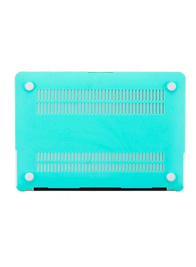 NIBEMINENT Protective Hard Shell Case For Apple MacBook Air 13-Inch Blue - Image 3