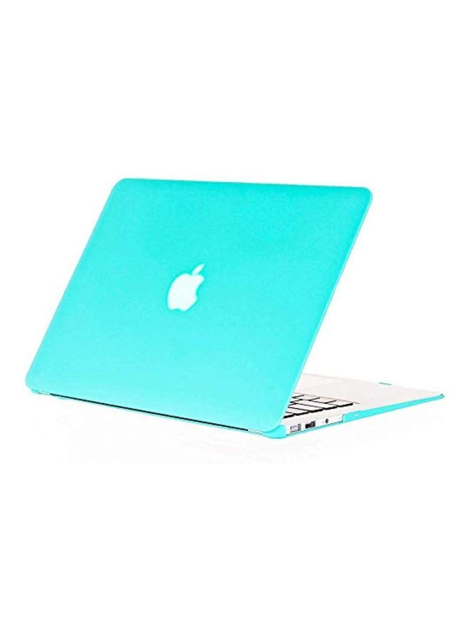 NIBEMINENT Protective Hard Shell Case For Apple MacBook Air 13-Inch Blue - Image 2