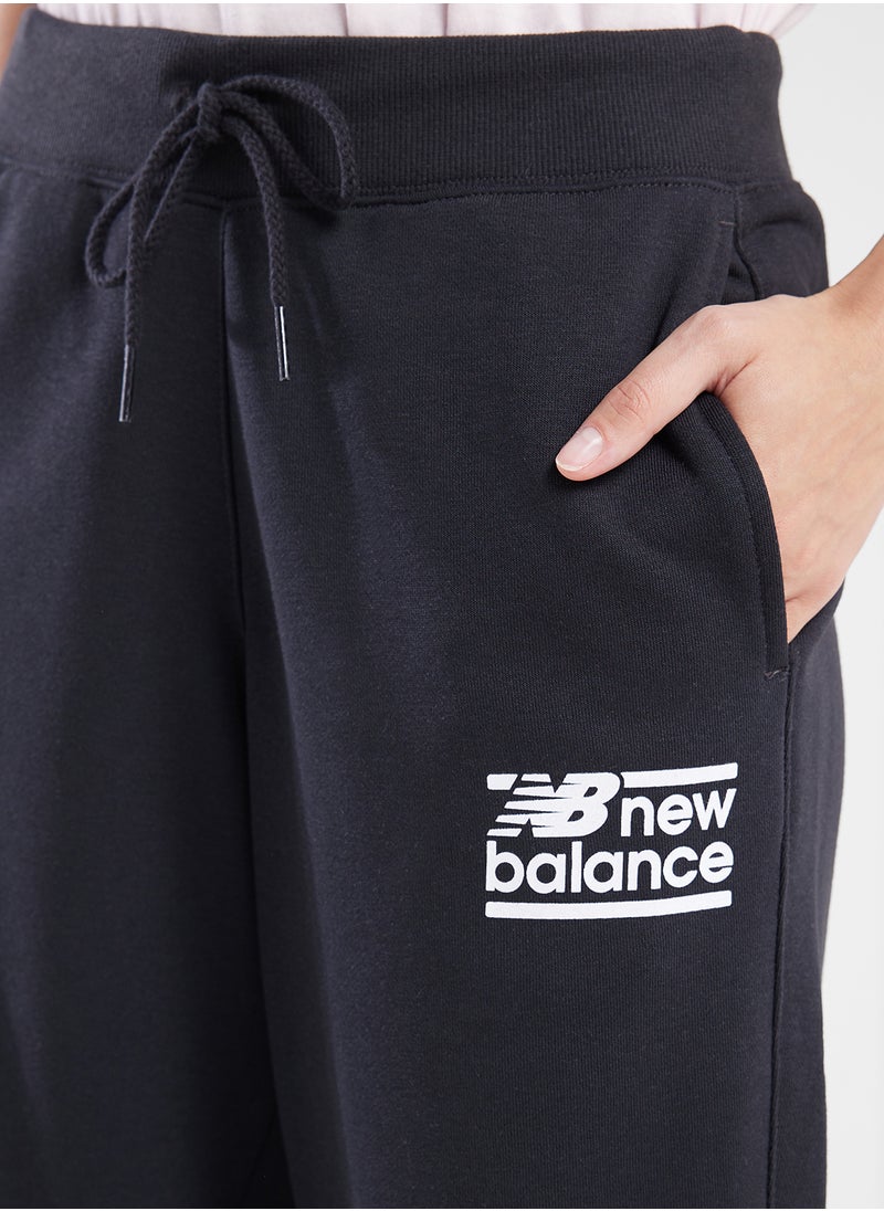 New Balance French Terry Graphic Sweatpants  - Image 3