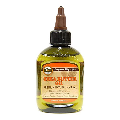 Difeel Premium Natural Hair Oil - Shea Butter 2.5 ounce - Image 1