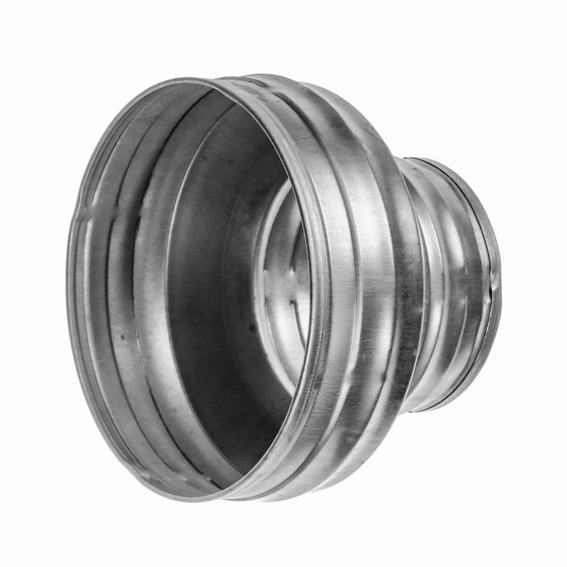 REPA MARKET 4" to 3" Inch Duct Reducer Round Reducer Duct Fitting Pipe Increaser Reducer Made from Galvanized Steel (Drain, Waste and Vent) Reducing Coupling (Metal, 4 to 3 Inch) - Image 5