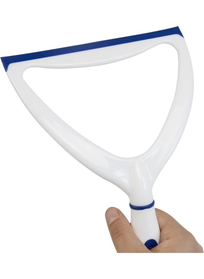 Neco ممسحة يدوية متعددة الأغراض من Neco، ممسحة زجاج الدش، شفرة مطاطية لتنظيف النوافذ والمرايا وسطح المكتب، أداة تنظيف النوافذ وممسحة السيارة - Image 1