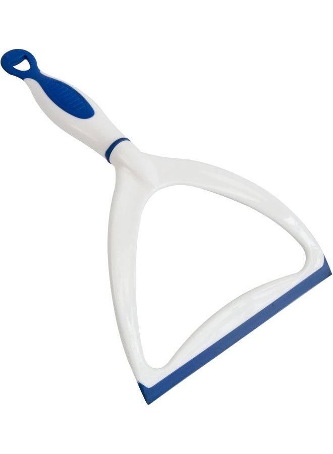 Neco ممسحة يدوية متعددة الأغراض من Neco، ممسحة زجاج الدش، شفرة مطاطية لتنظيف النوافذ والمرايا وسطح المكتب، أداة تنظيف النوافذ وممسحة السيارة - Image 4