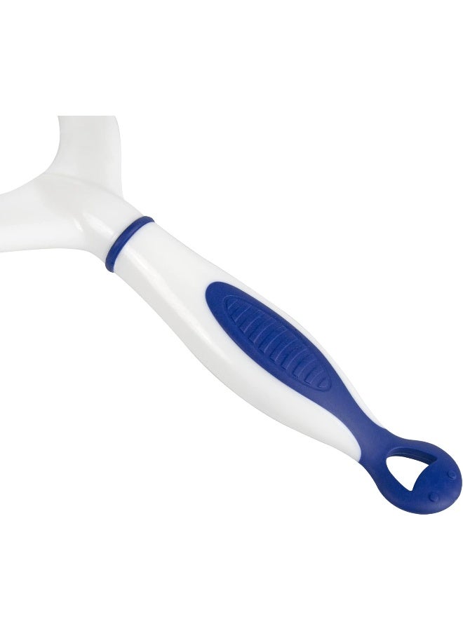 Neco ممسحة يدوية متعددة الأغراض من Neco، ممسحة زجاج الدش، شفرة مطاطية لتنظيف النوافذ والمرايا وسطح المكتب، أداة تنظيف النوافذ وممسحة السيارة - Image 2