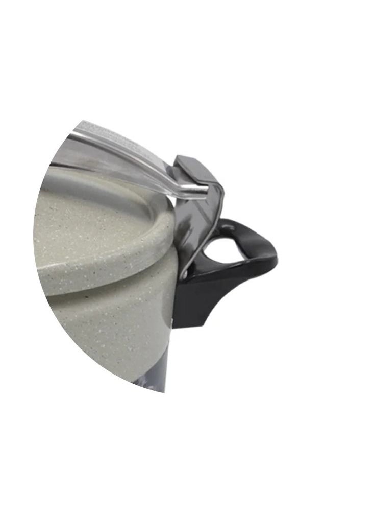 BASURRAH Granite pressure cooker pistachio color 5 liters  - Image 3