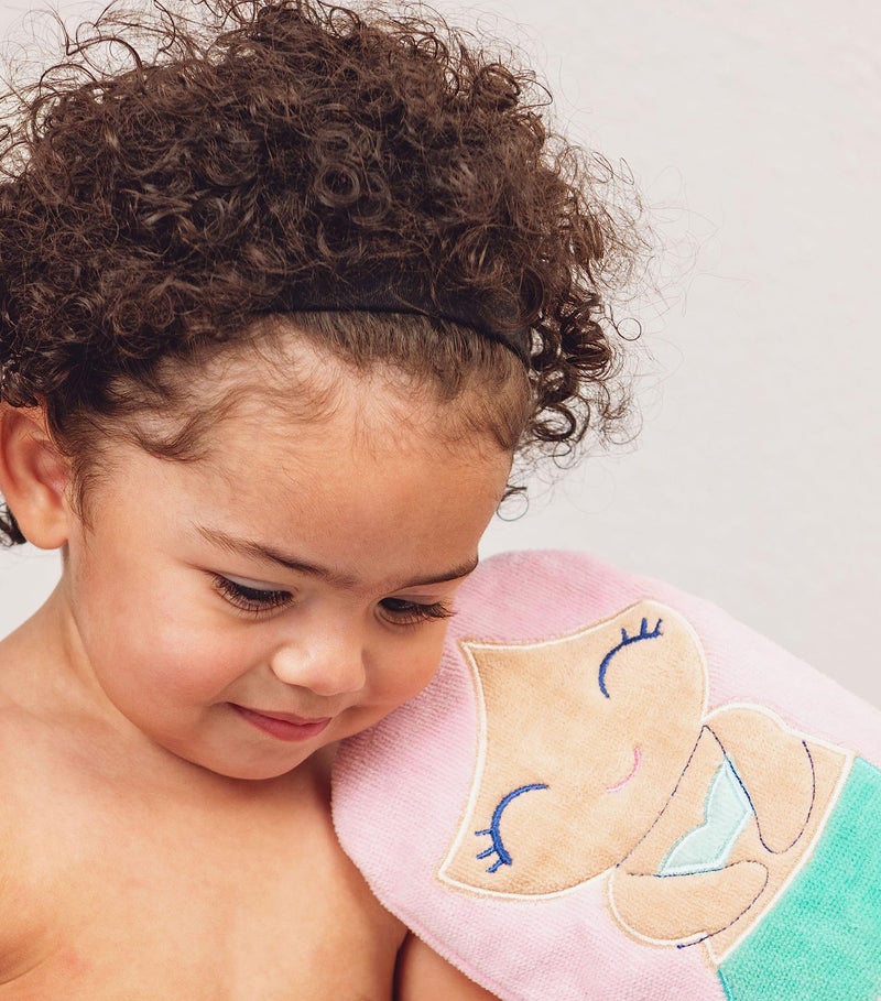 Stephen Joseph, Kids Bath Mitts, Giraffe - Image 3