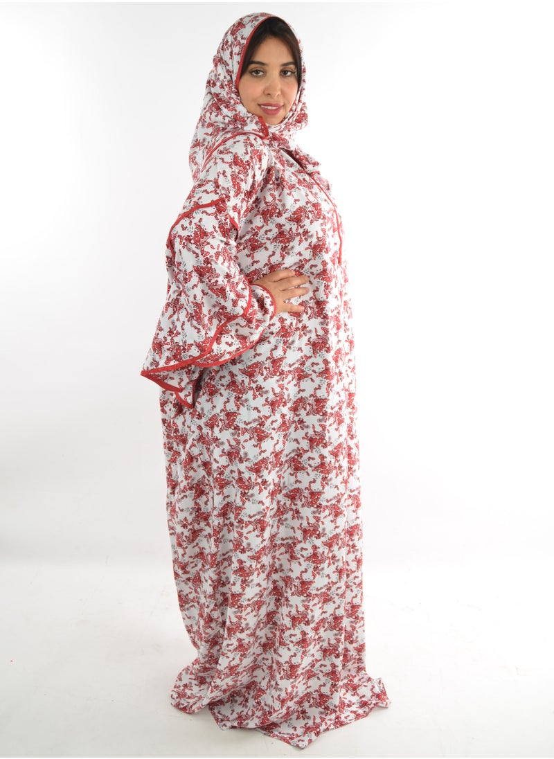 SD - One Piece Islamic Women Prayer Dress Spacious And Comfortable Excellent Material - Image 1
