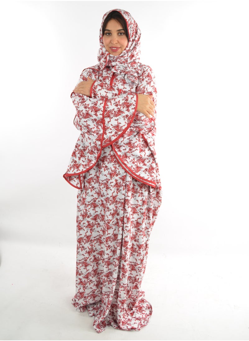SD - One Piece Islamic Women Prayer Dress Spacious And Comfortable Excellent Material - Image 1