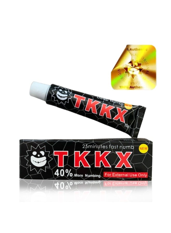 TKTX Black 40% Numbing Cream, Anesthetic Cream - Tattoo Numbing Cream - Image 1