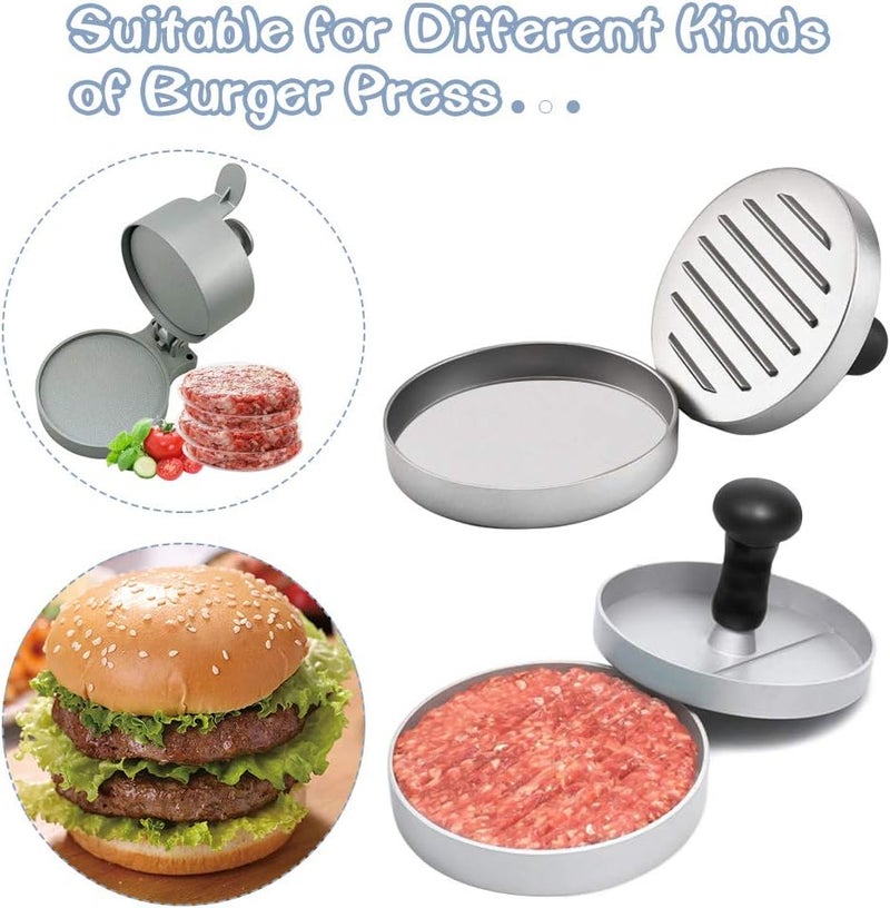 YQL Hamburger Patty Paper Round 4.5 Inch, Set of 200, Non Stick Patty Paper Sheets for Burger Press, Patty Serperate and Cake Baking(5.5/6/7/8/9/10/12inch Available) - Image 4