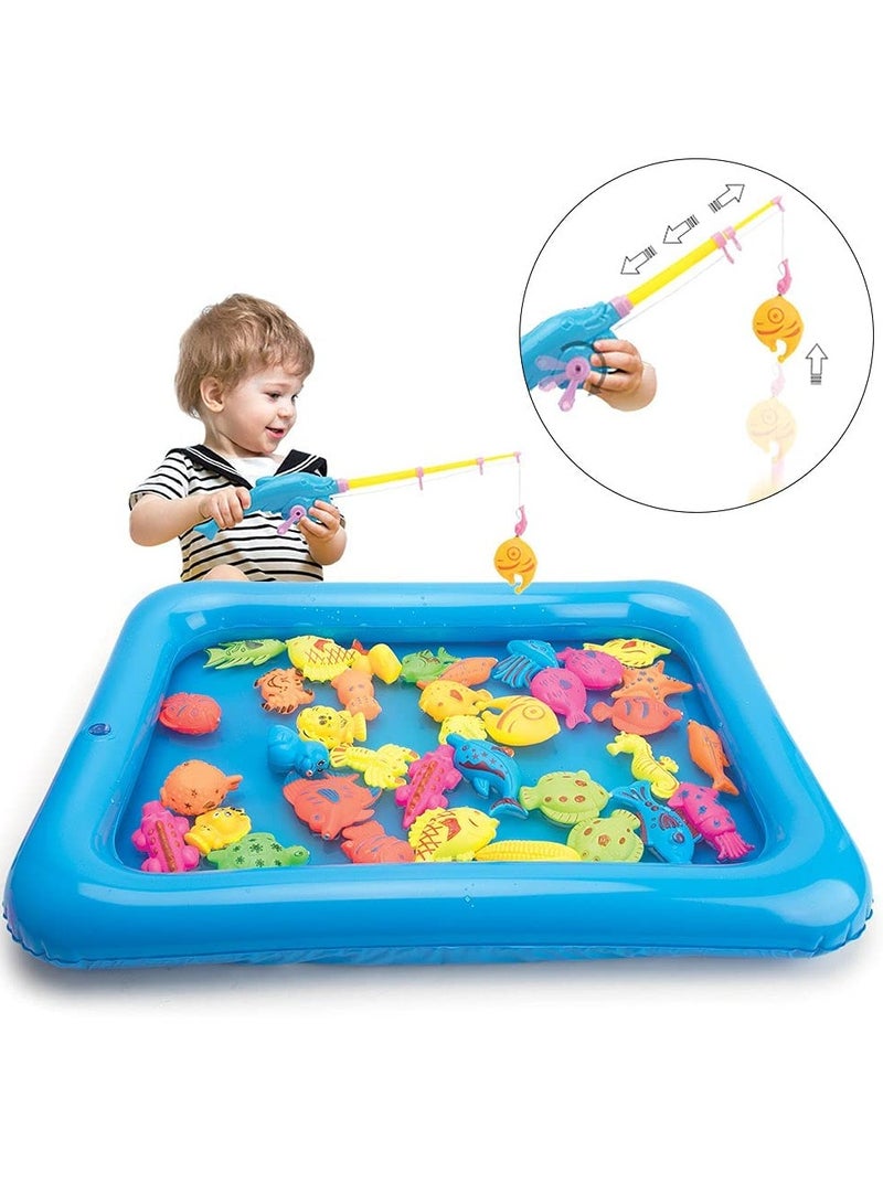FUN MOMENT Fishing Game with Inflatable Pool - Image 1