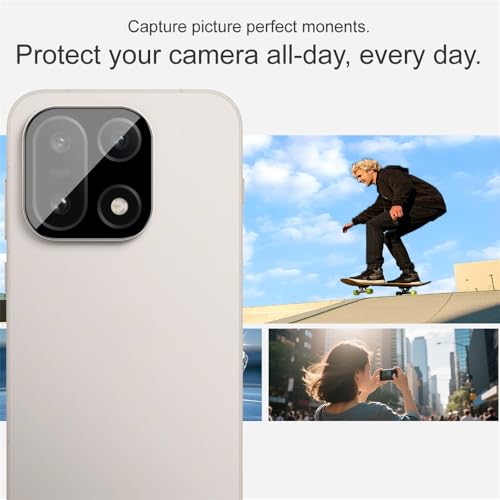 FabeKee Compatible With For OnePlus 15 5G Camera Lens Protector Tempered Glass HD Clear Lens Film - Image 4