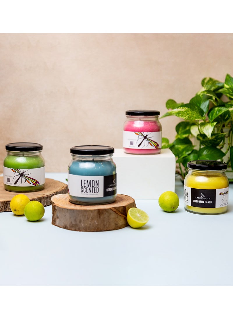 Generic Indoor/Outdoor Citronella Jars In Watermelon  - Image 3