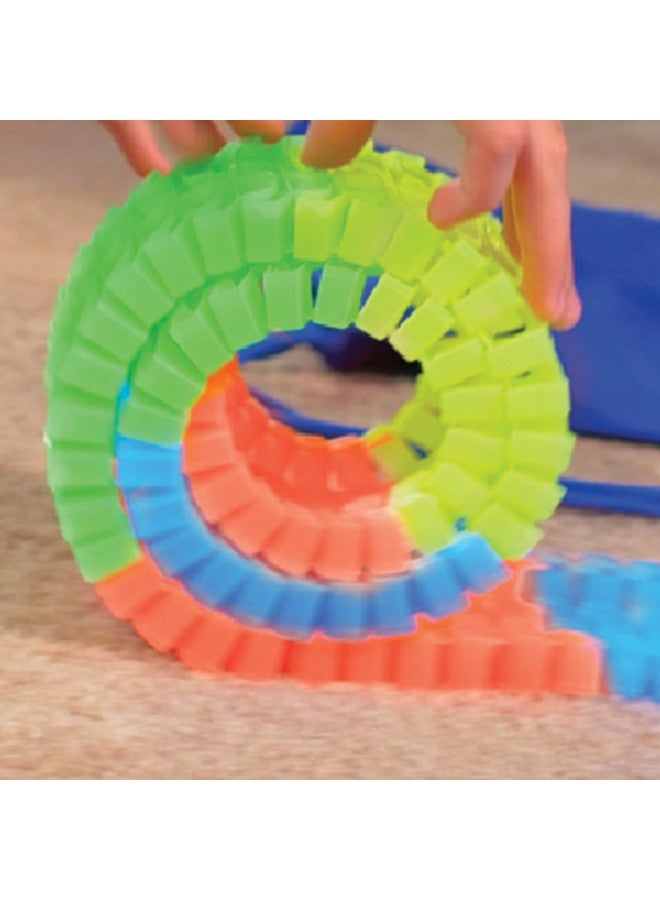 MAGIC Tracks أونتل مسارات سحرية - حلبة السباق المدهشة التي يمكن أن تنحني وتتحرك وتضيء - كما هو معروض على التلفاز، متعددة الألوان، 11'  - Image 5