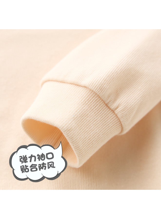 Doxiluka Baby Girls' Hoodie Autumn Top Casual Loose Round Neck Base Layer Soft Knitted Kids' Clothing For Spring/fall Season - Image 4